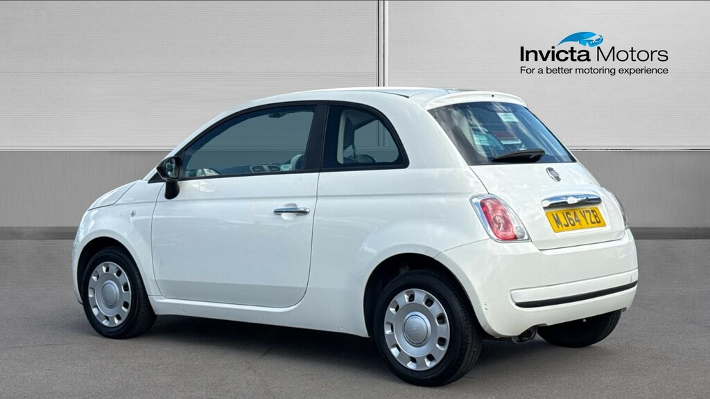 Fiat 500 Pop White #5