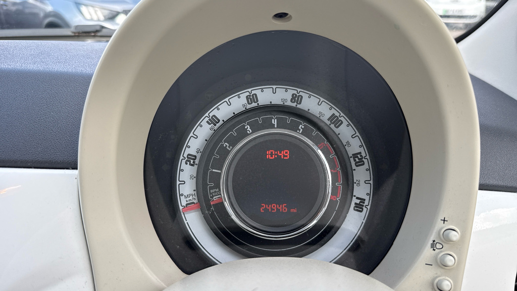 Fiat 500 1.2 Lounge Bluetooth, Pan Roof White #13
