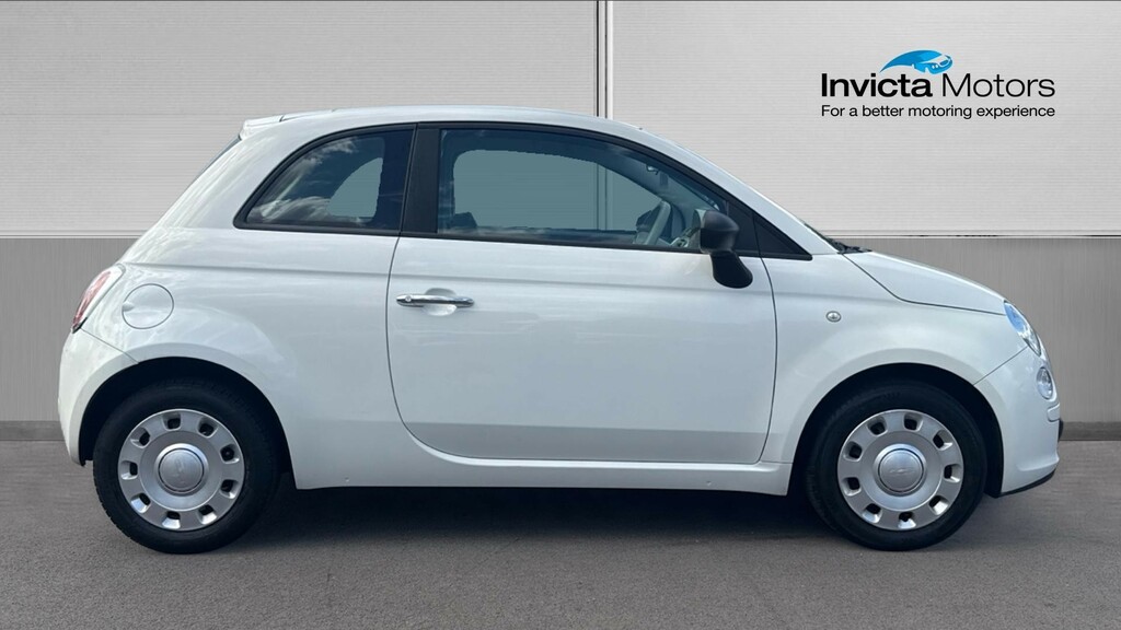 Fiat 500 Pop White #2