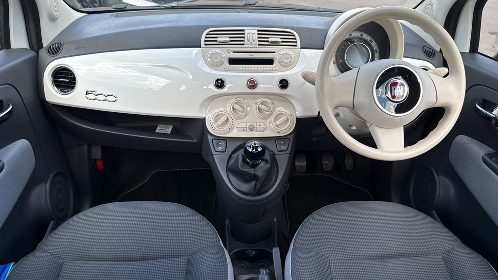 Fiat 500 1.2 Lounge Bluetooth, Pan Roof White #11
