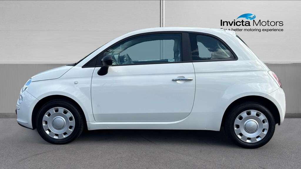 Fiat 500 Pop White #6