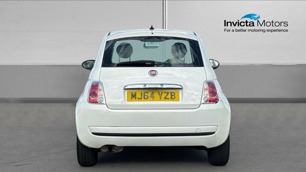 Fiat 500 Pop White #4