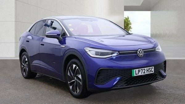 Volkswagen ID.5 Suv Blue #4