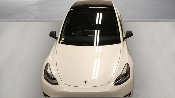Tesla Model Y Suv White #3