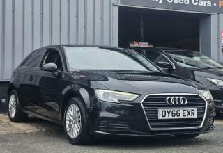 Audi A3 1.6 Tdi Se Technik Hatchback S Tronic E Black