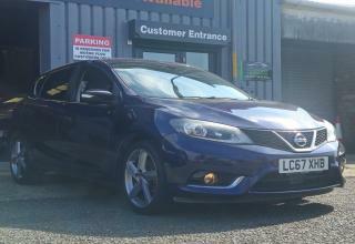 Nissan Pulsar 1.2 Dig-t N-connecta Style Hatchback Ma Blue