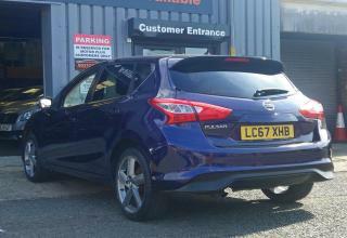 Nissan Pulsar 1.2 Dig-t N-connecta Style Hatchback Ma Blue #2