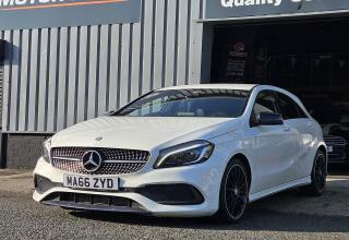 Mercedes-Benz A Class 2.1 A200d Amg Line Premium Hatchback MA66ZYD White #5