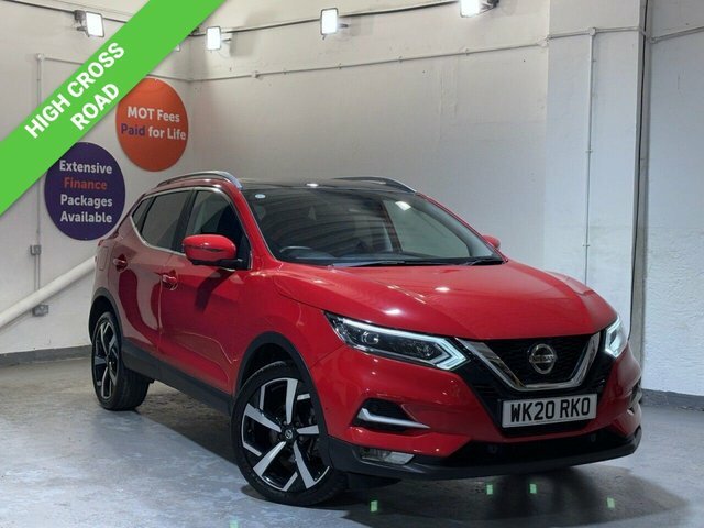 Nissan Qashqai 1.3 Dig-t Tekna Suv Dct Euro 6 S Red
