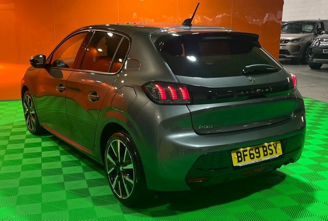 Peugeot 208 1.2 Puretech Allure Hatchback Eu BF69BSY Grey