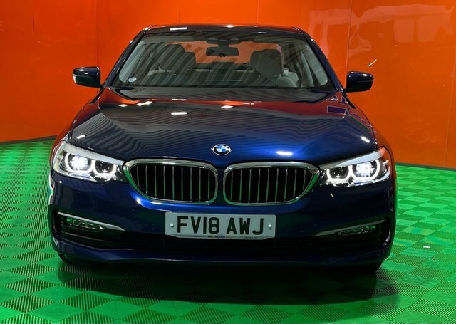 BMW 5 Series 2.0 520D Se Saloon Euro 6 S S 1 FV18AWJ Blue #5