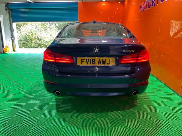BMW 5 Series 2.0 520D Se Saloon Euro 6 S S 1 FV18AWJ Blue #6