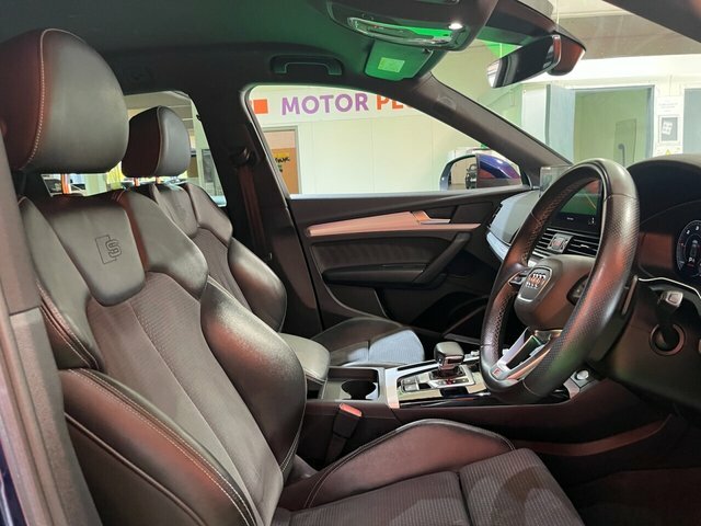 Audi Q5 2.0 Tdi 40 S Line Suv S Tronic Quattro PX21RXT Blue #3