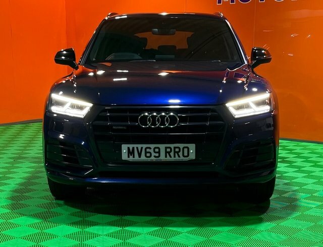 Audi Q5 2.0 Tdi 40 Black Edition Suv S Tronic Q MV69RRO Blue #5