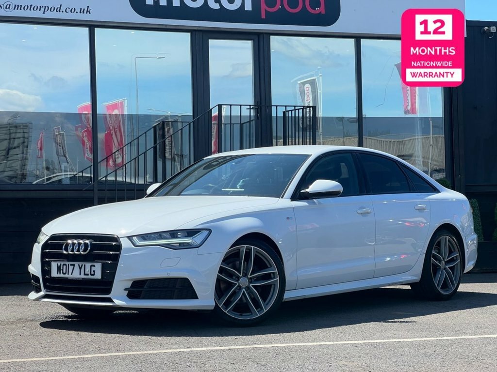 Audi A6 Saloon 2L Black Edition White
