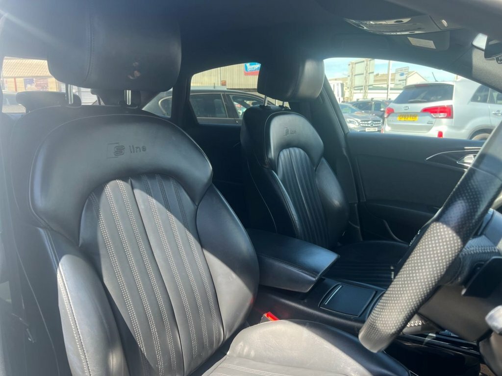 Audi A6 Saloon 2L Black Edition WO17YLG White #5