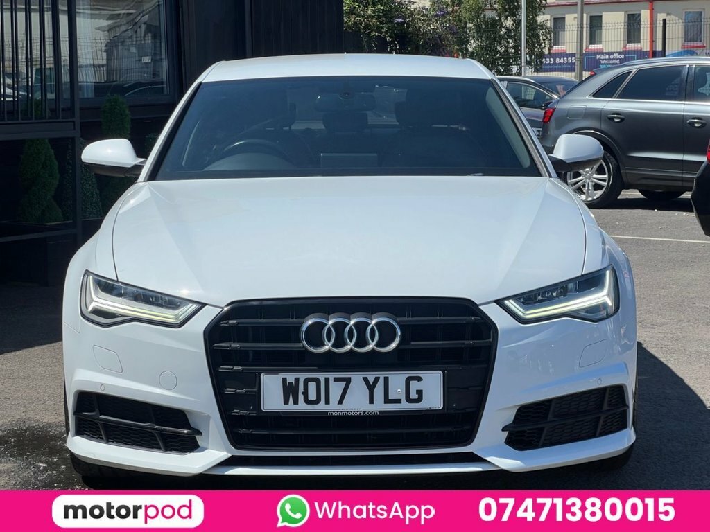 Audi A6 Saloon 2L Black Edition WO17YLG White #2