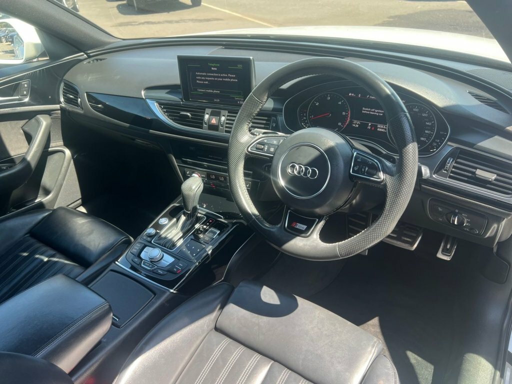 Audi A6 Saloon 2L Black Edition WO17YLG White #6