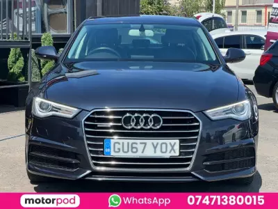 Audi A6 Saloon Saloon 2.0 Tdi S Line S Tronic Quattro Euro 6 Ss Grey #2