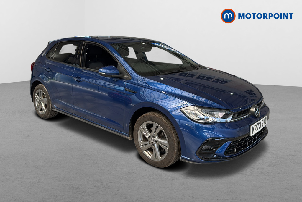 Volkswagen Polo 1.0 Tsi 110 R-line Dsg KR73GVD Blue
