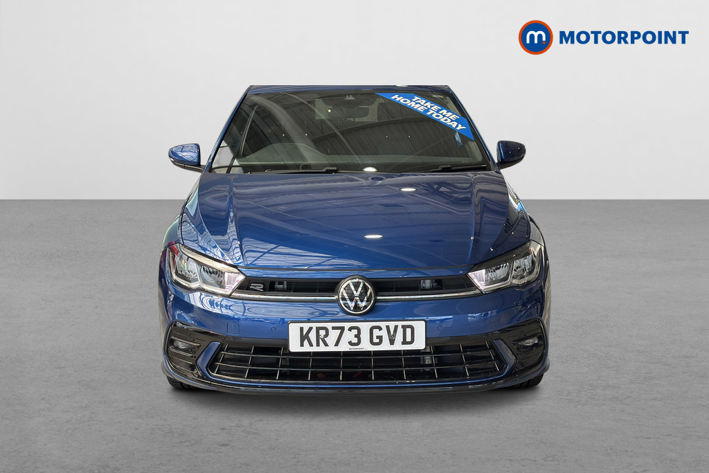 Volkswagen Polo 1.0 Tsi 110 R-line Dsg KR73GVD Blue #2