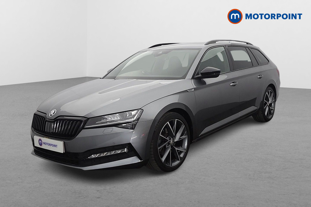Skoda Superb 2.0 Tdi Cr 200 Sport Line Plus Dsg Grey #3