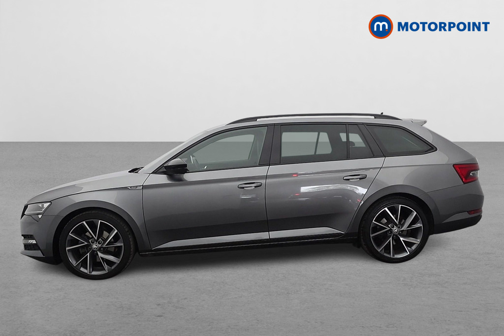 Skoda Superb 2.0 Tdi Cr 200 Sport Line Plus Dsg Grey #4