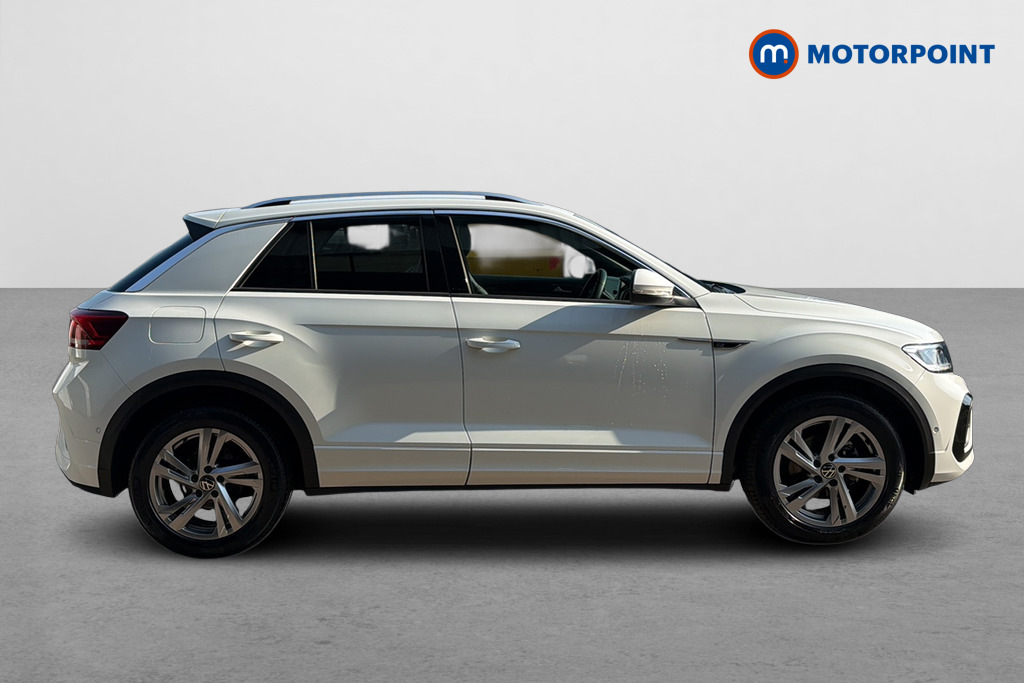 Volkswagen T-Roc 1.5 Tsi R-line Dsg RJ23FDK White #4