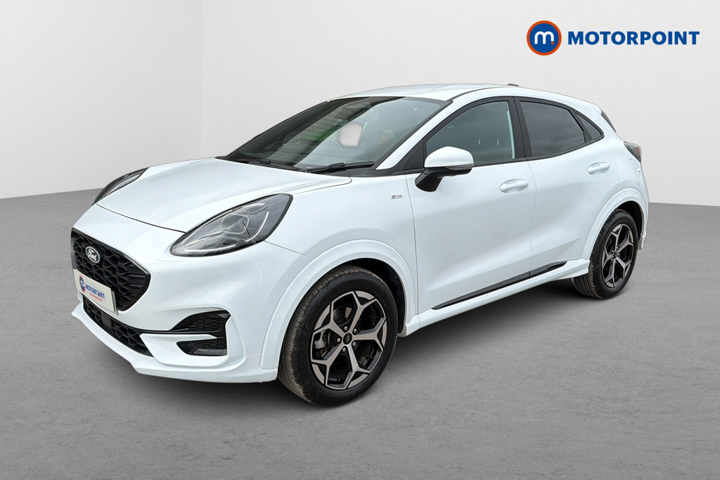 Ford Puma 1.0 Ecoboost Hybrid Mhev St-line Dct WN25GWD White #3