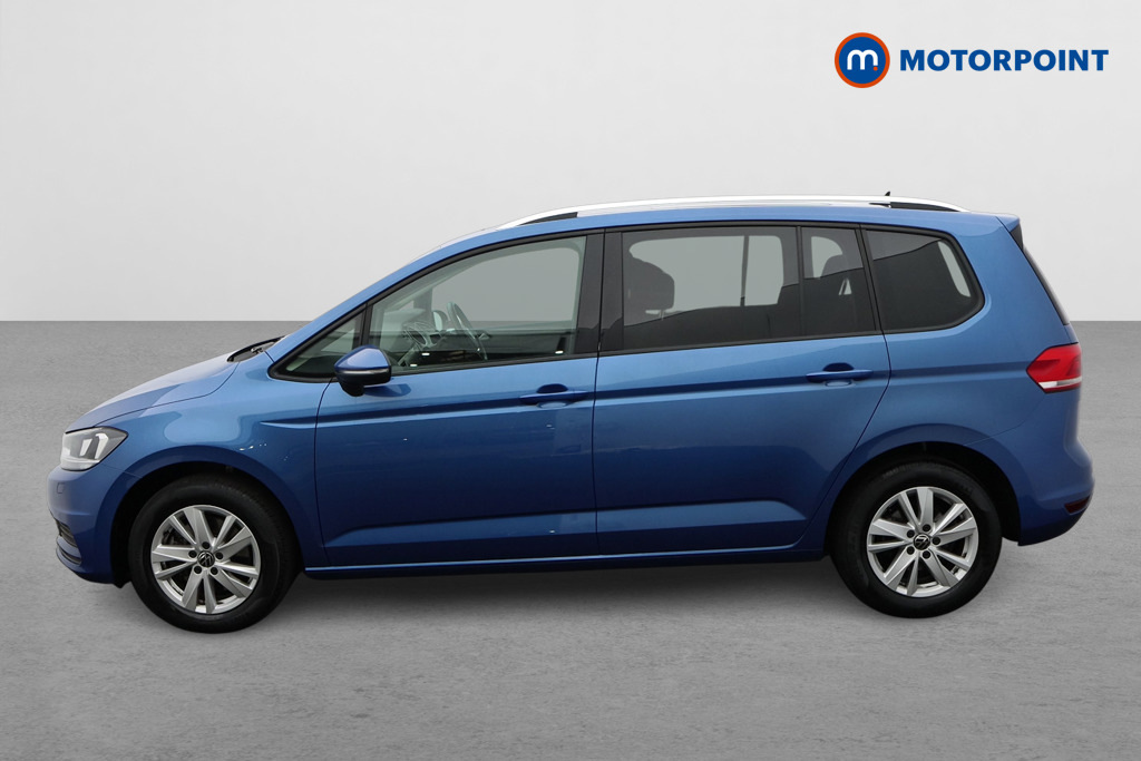 Volkswagen Touran 1.5 Tsi Evo Se Family Dsg Blue #4