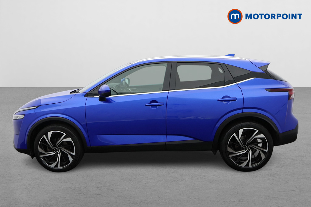Nissan Qashqai 1.3 Dig-t Mh 158 Tekna-plus MW71OLA Blue #4