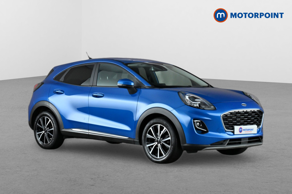 Ford Puma 1.0 Ecoboost Hybrid Mhev Titanium CV73SGU Blue