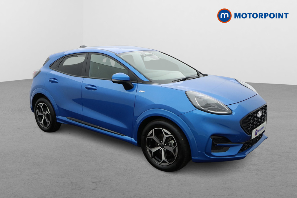 Ford Puma 1.0 Ecoboost Hybrid Mhev St-line Dct WR25NFE Blue