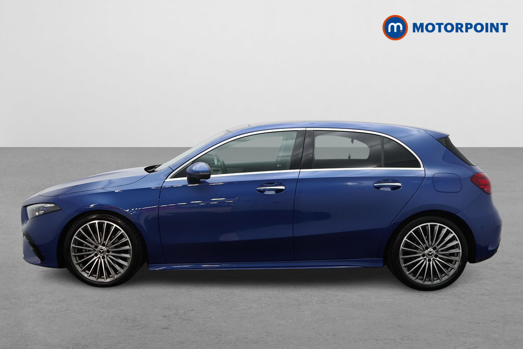 Mercedes-Benz A Class A180 Amg Line Premium Plus LG73VBZ Blue #4