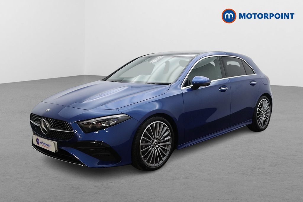 Mercedes-Benz A Class A180 Amg Line Premium Plus LG73VBZ Blue #3