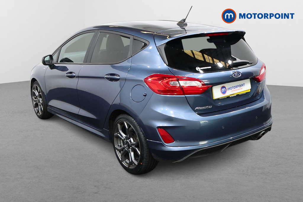 Ford Fiesta 1.0 Ecoboost 95 St-line Edition BN70SFX Blue #4