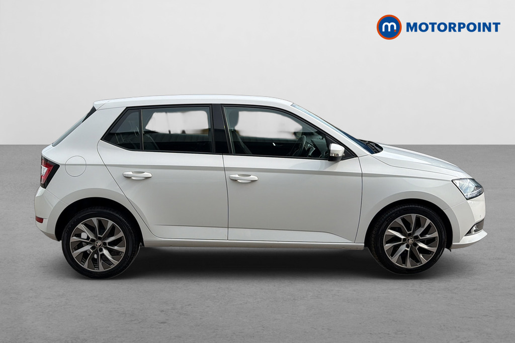 Skoda Fabia 1.0 Tsi Se Drive White #4
