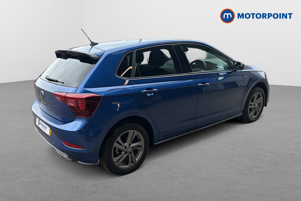 Volkswagen Polo 1.0 Tsi 110 R-line Dsg DF24CYZ Blue #5