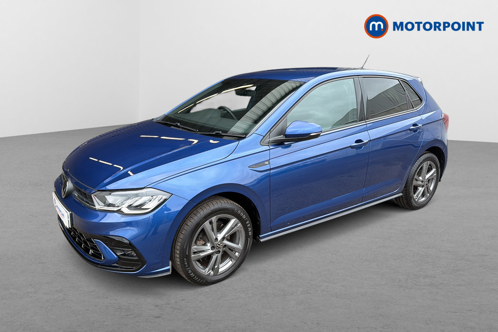 Volkswagen Polo 1.0 Tsi 110 R-line Dsg DF24CYZ Blue #3