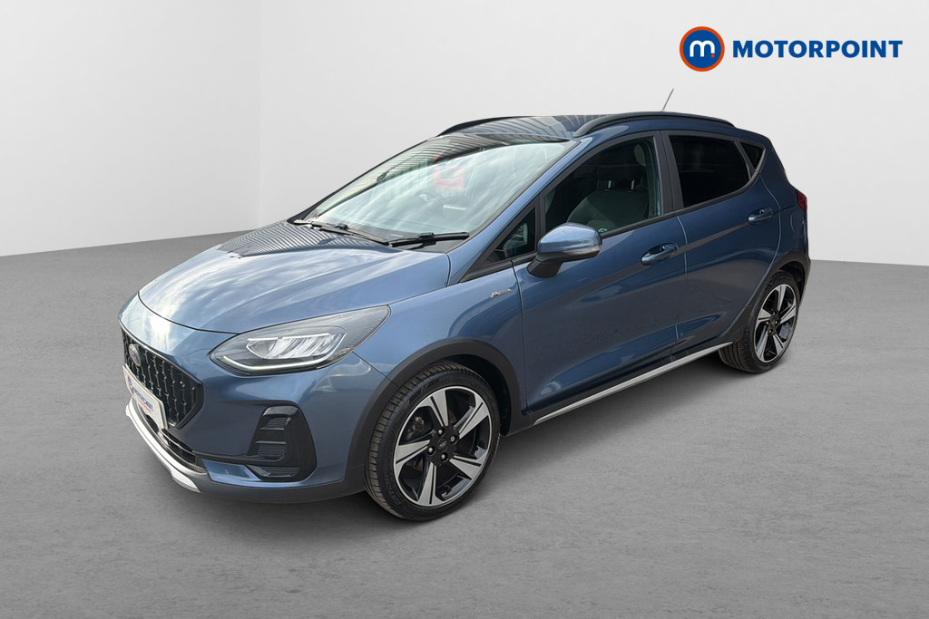 Ford Fiesta 1.0 Ecoboost Hybrid Mhev 125 Active AV71XXA Blue #3
