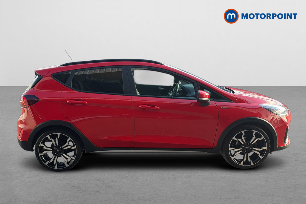 Ford Fiesta 1.0 Ecoboost Hybrid Mhev 125 Active Vignale AK22URB Red #4