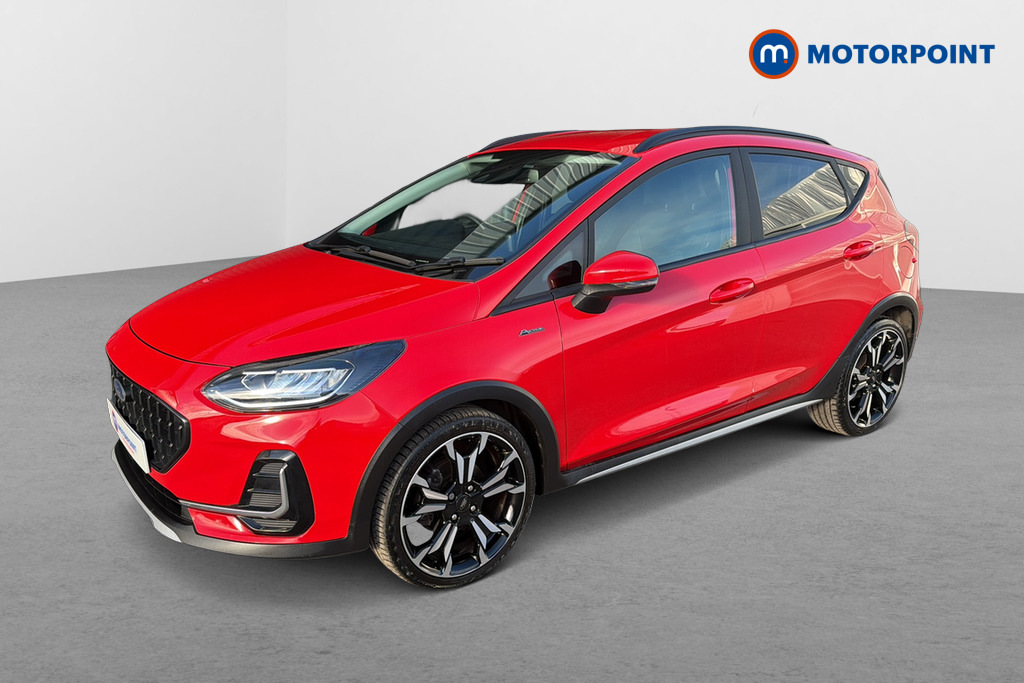 Ford Fiesta 1.0 Ecoboost Hybrid Mhev 125 Active Vignale AK22URB Red #3
