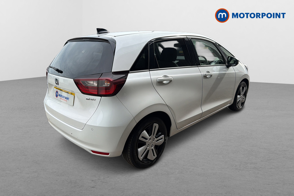 Honda Jazz 1.5 I-mmd Hybrid Ex Ecvt SN71WEJ White #4