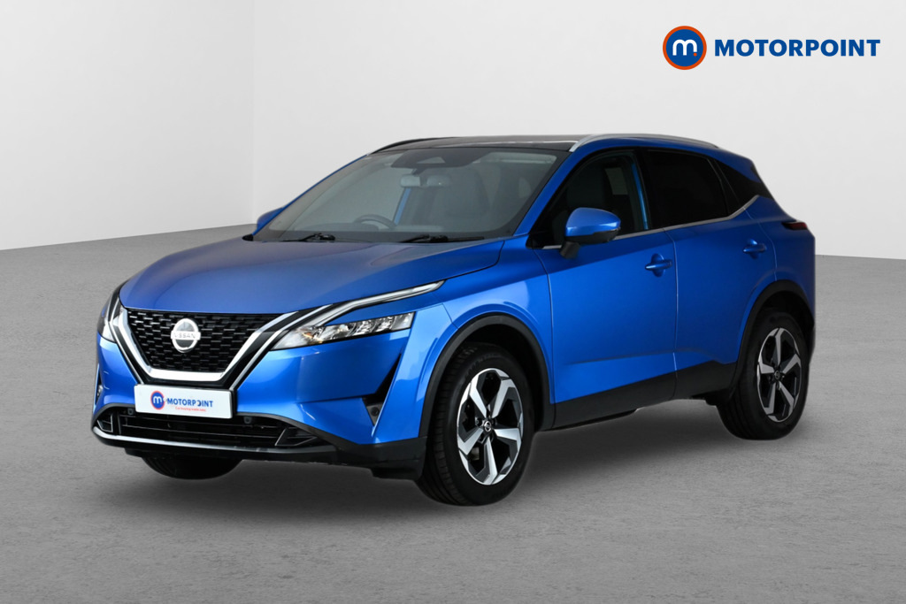 Nissan Qashqai 1.3 Dig-t Mh N-connecta Glass Roof NX71WSE Blue #2