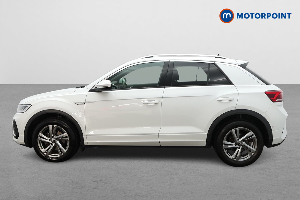 Volkswagen T-Roc 1.5 Tsi R-line YH73AZZ White #4