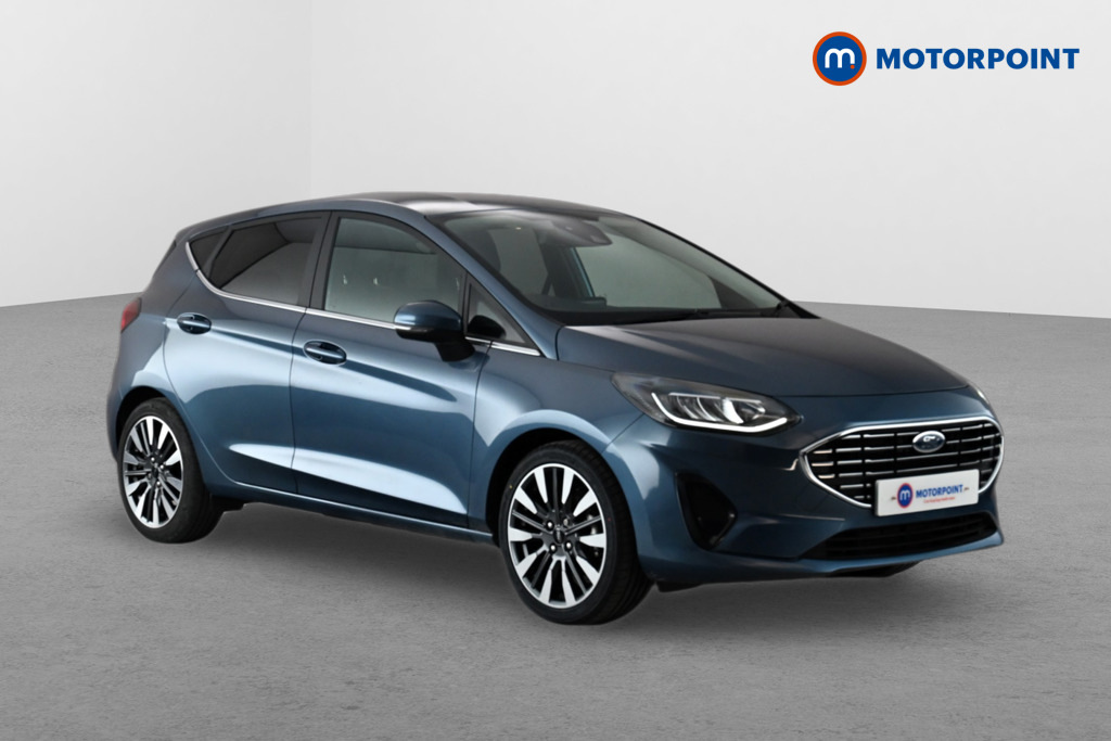 Ford Fiesta 1.0 Ecoboost Hbd Mhev 125 Titanium X Blue