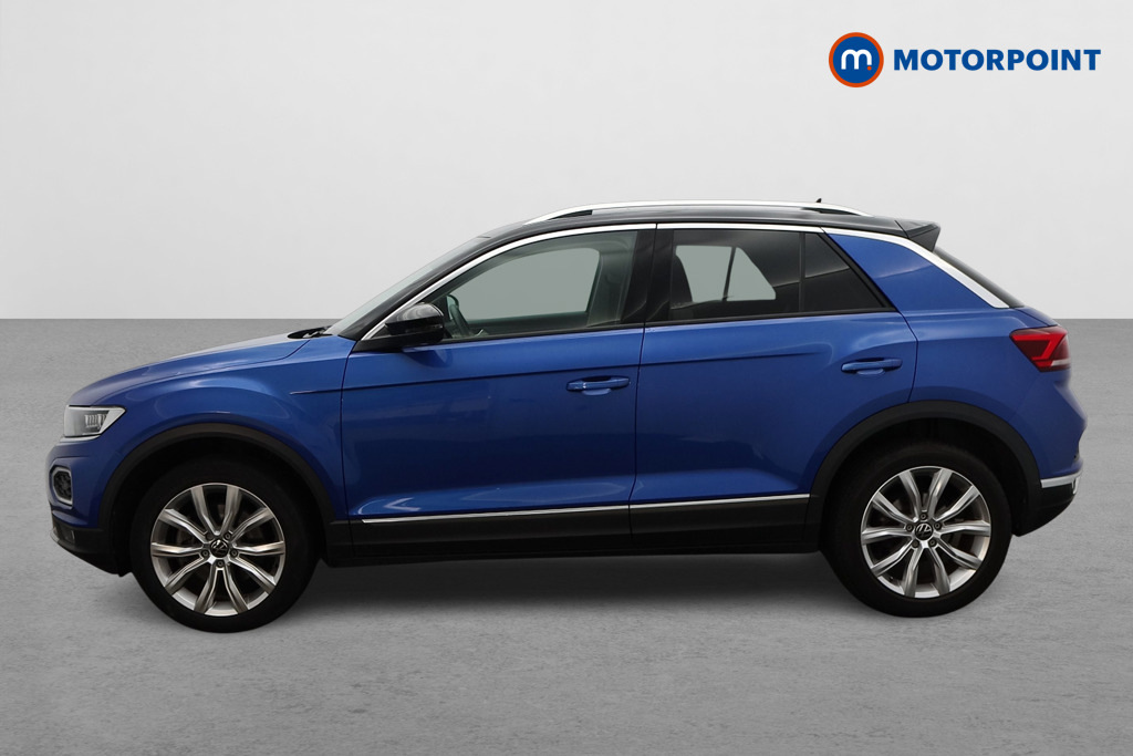 Volkswagen T-Roc 2.0 Tsi 4Motion Sel Dsg Blue #4