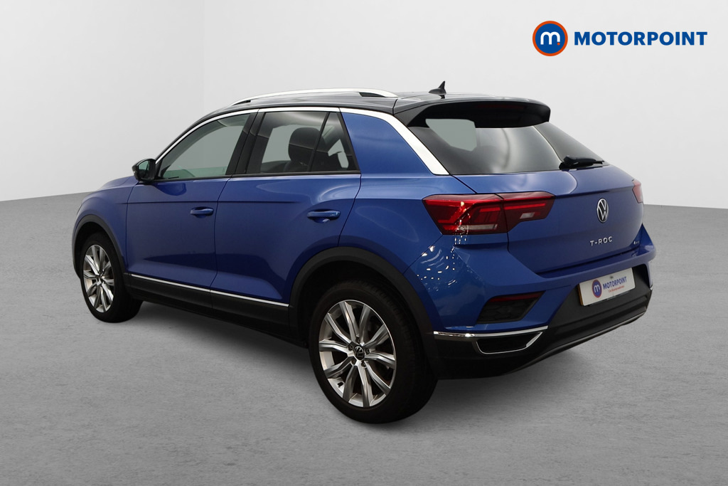 Volkswagen T-Roc 2.0 Tsi 4Motion Sel Dsg Blue #4