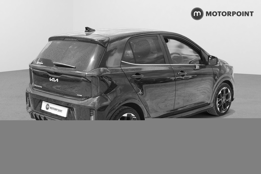 Kia Picanto 1.0 Gt-line VO74XOE Black #4
