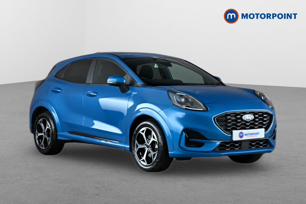 Ford Puma 1.0 Ecoboost Hybrid Mhev St-line Dct Blue